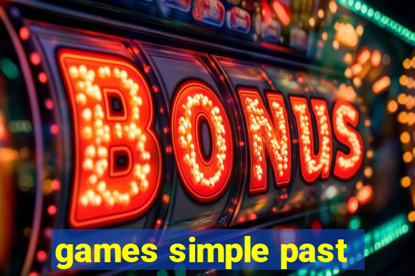 games simple past